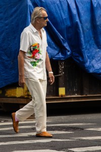 Street style in New York.