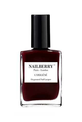 Nailberry 12 Free Breathable Luxury Nail Polish in Noirberry