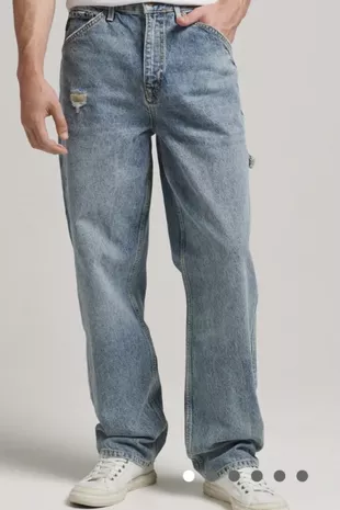 Straight leg jeans