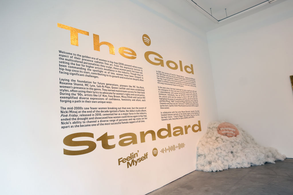 Spotify Presents The Gold Standard: An Art Exhibition Celebrating Women in Hip-Hop