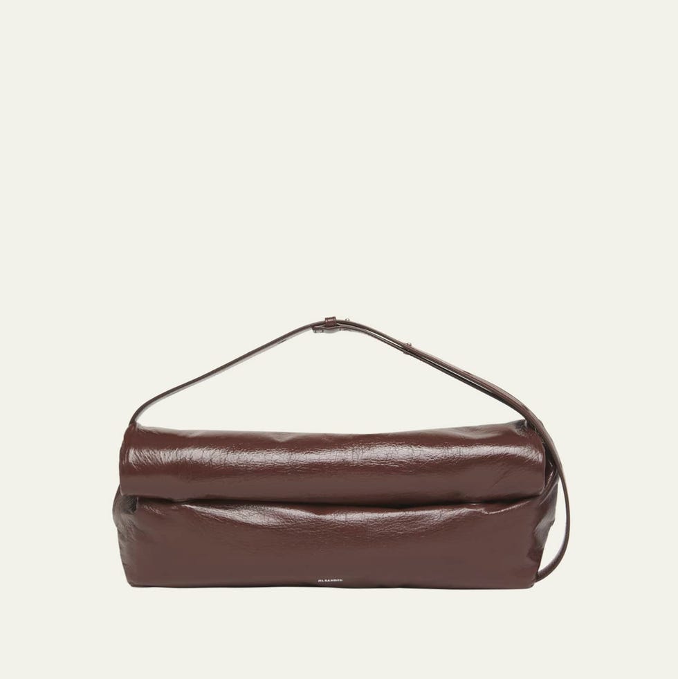 Rollup Medium Deerskin Crossbody Bag