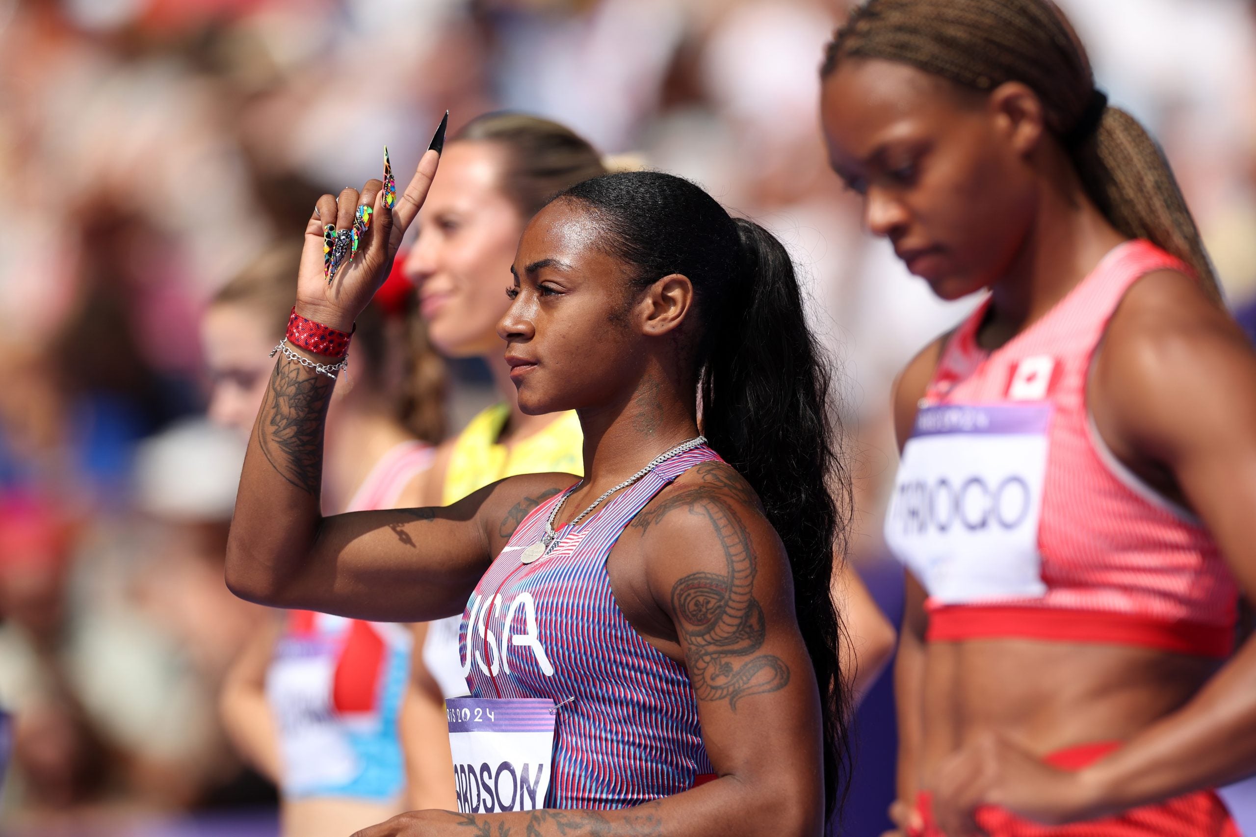 Recounting Sha’Carri Richardson’s Gold-Winning Hairstyles