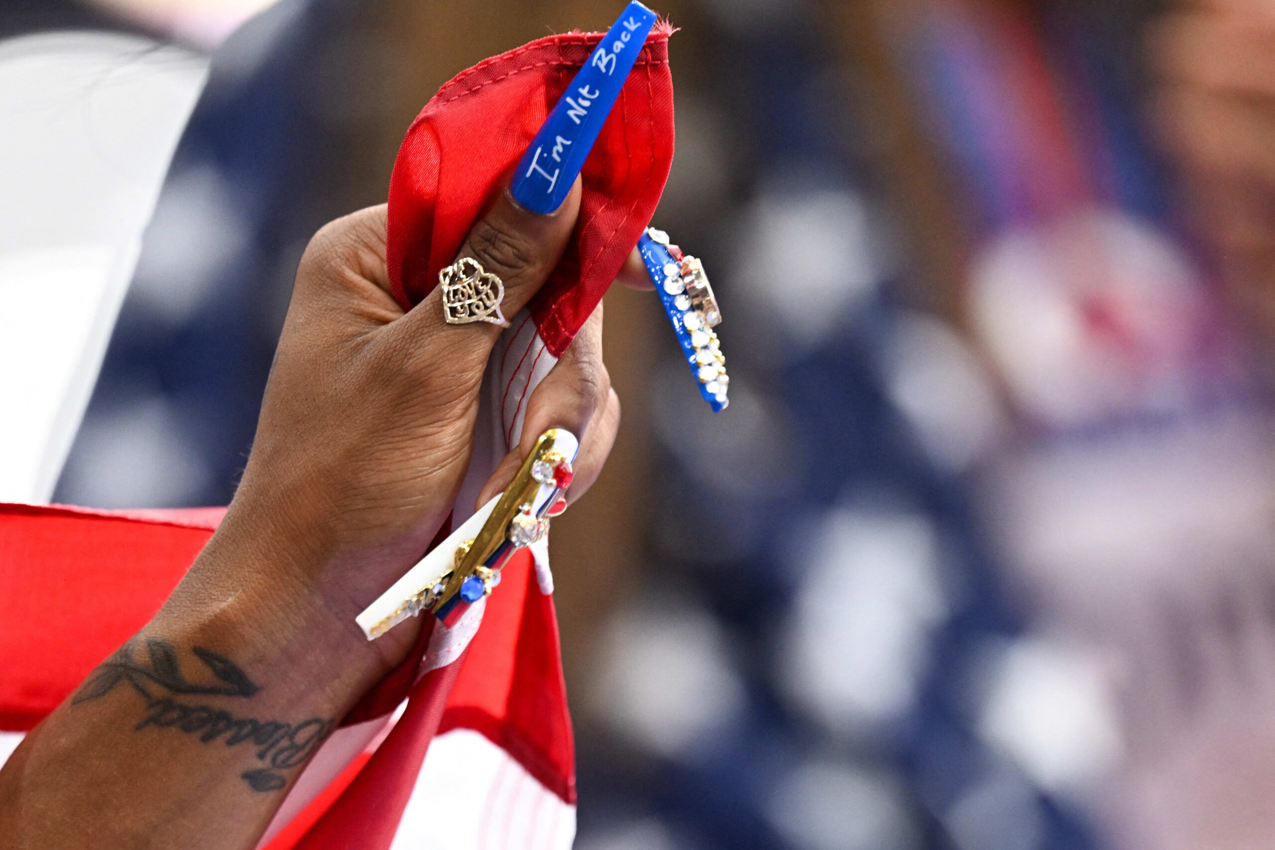 Sha'Carri Richardson 2024 Paris Olympics nails