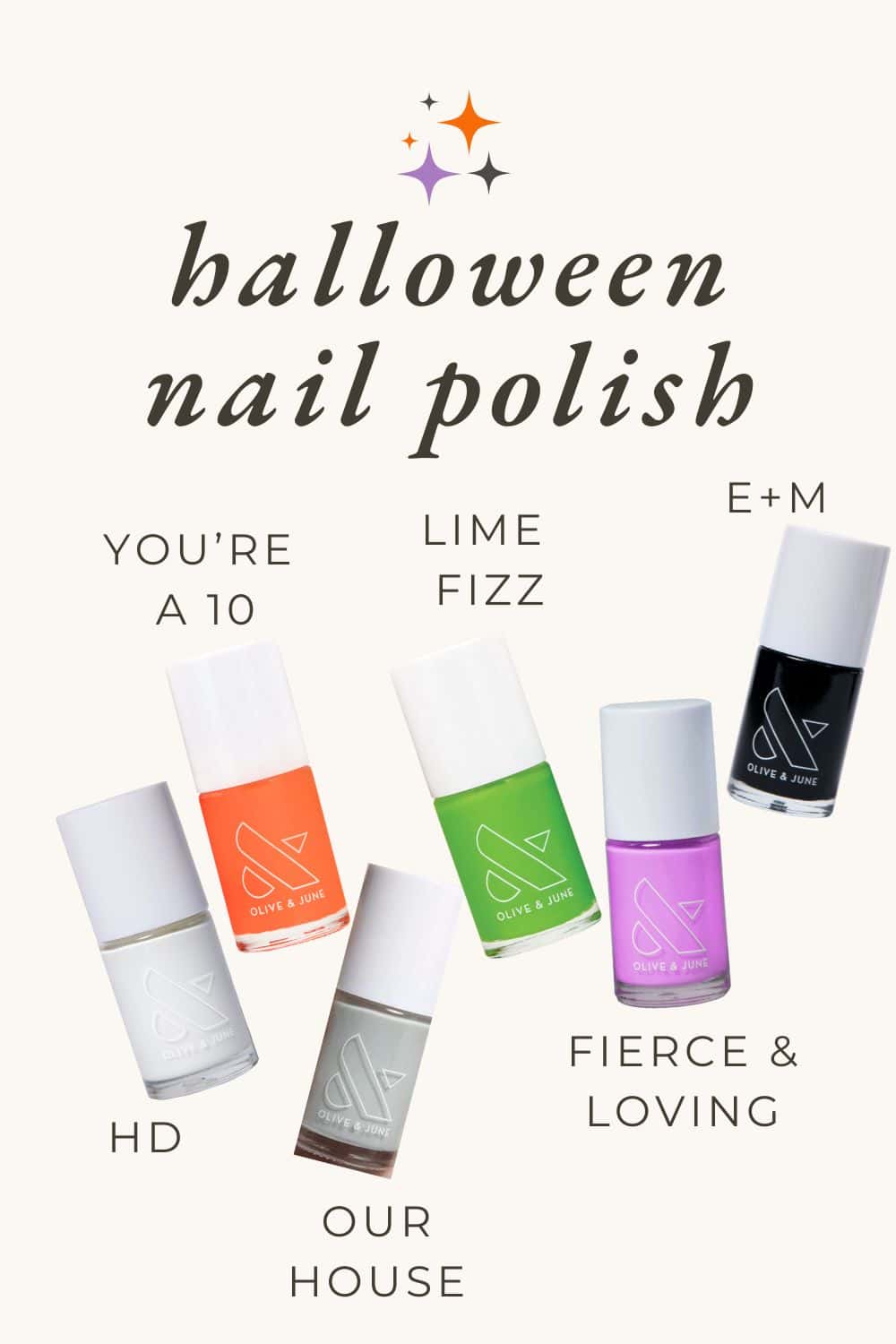 halloween nail polish.