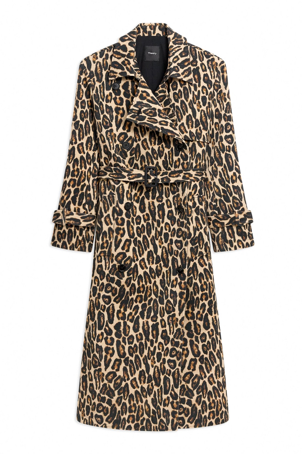 Leopard Wool Coat