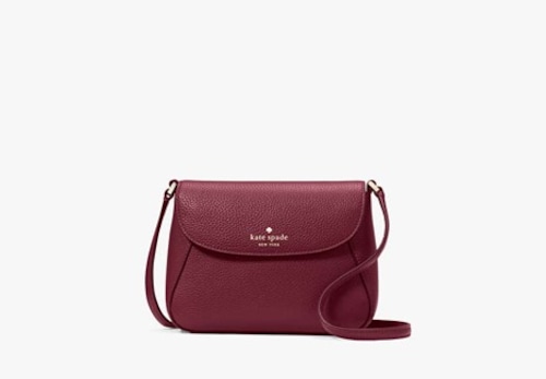 Monica small flap crossbody bag for $89 (valued at $259) from Kate Spade Outlet.