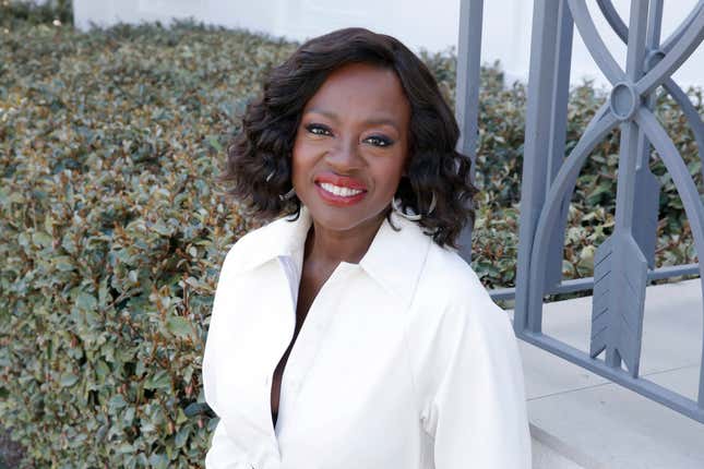 BEVERLY HILLS, CALIFORNIA - MARCH 03: Viola Davis joins L’Oréal Paris to celebrate the launch of Age Perfect Cosmetics on March 03, 2020 in Beverly Hills, California.