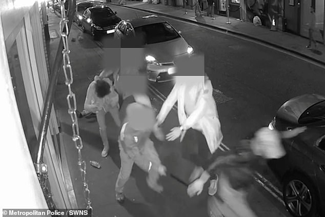 Footage of a Met sting operation on watch robbers was revealed in January this year