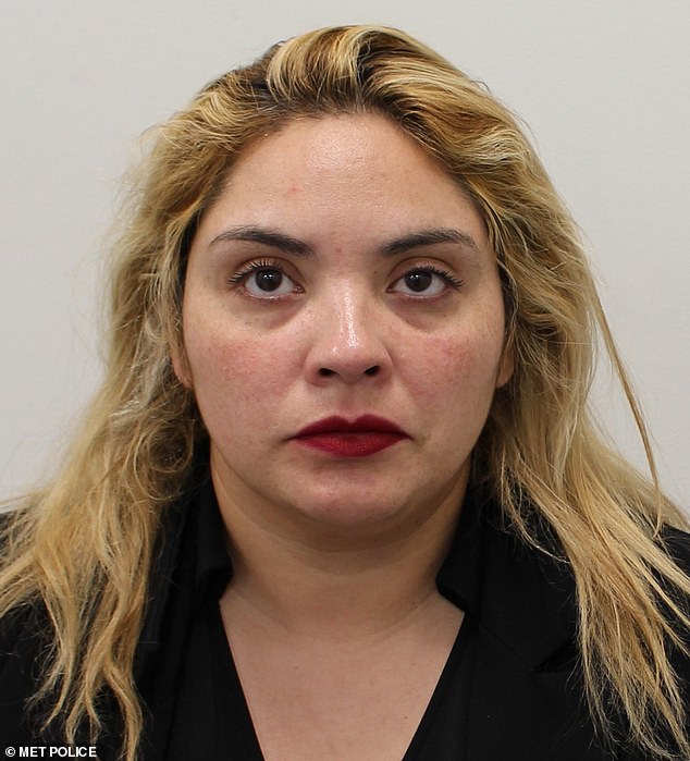 Margarita Del Carmen Valdes Torres, 38, travelled from Spain to steal luxury handbags from Harrods. She was jailed for 28 weeks earlier this year