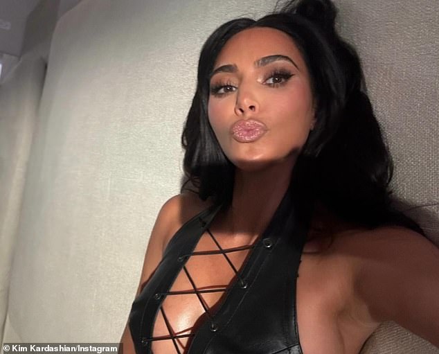 'Might look cute but really just icing my back,' she captioned the sizzling snaps