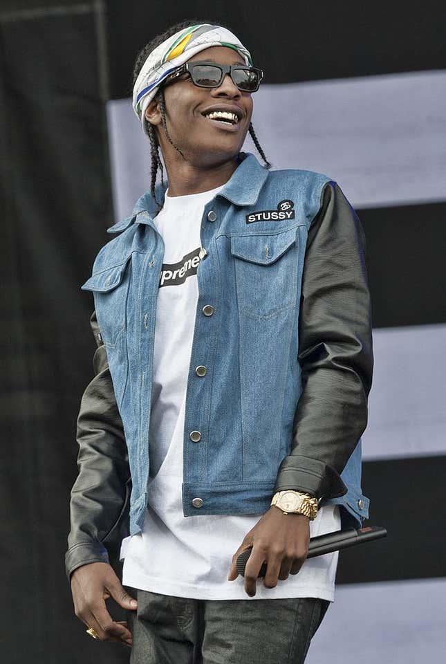 Image for article titled NYFW: These Outfits Prove A$AP Rocky Is the Most Stylish Man in Hip-Hop