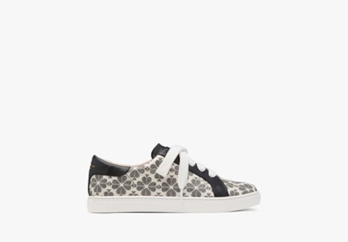 Erin Spade Flower sneakers for $99 (valued at $159) from Kate Spade Outlet.