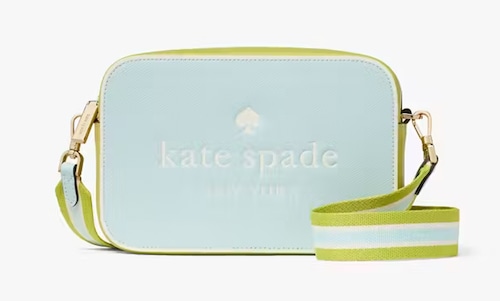 The Oh Snap Colorblock Mini Camera Bag is on sale at Kate Spade Outlet.