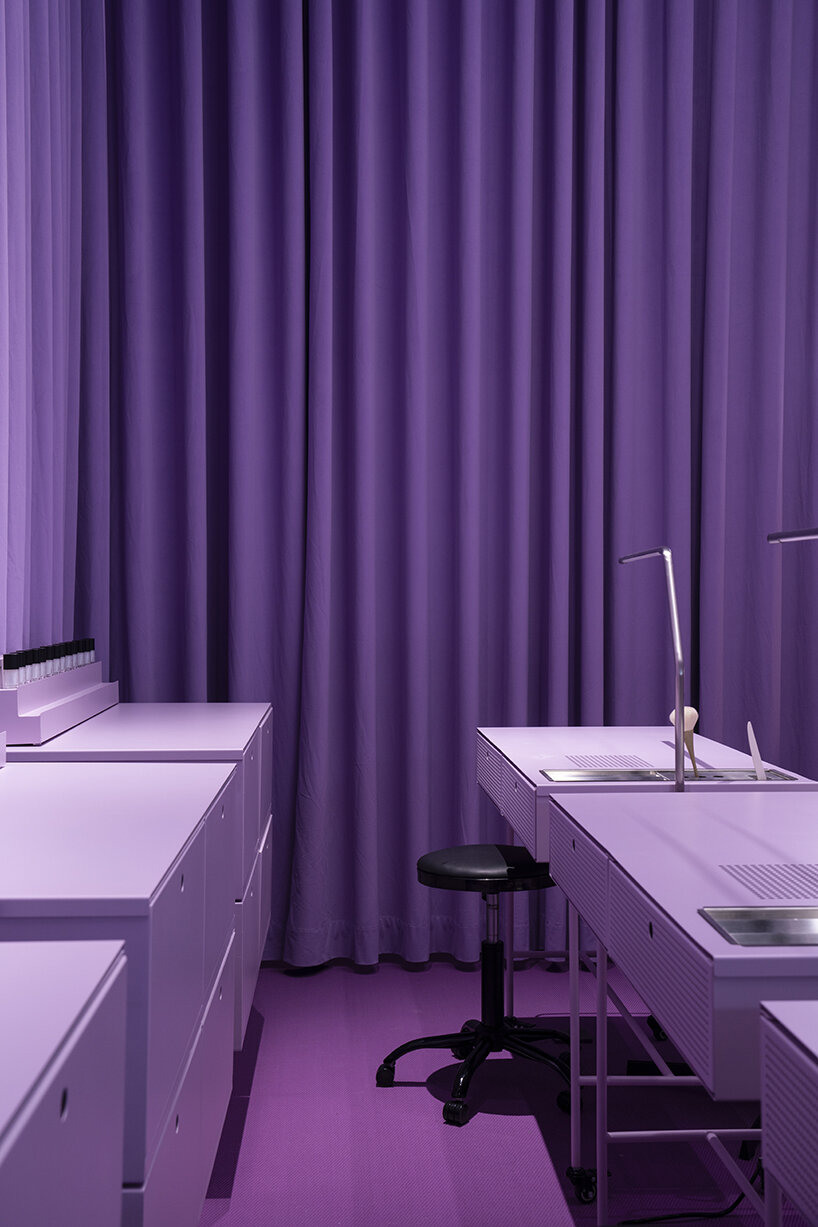 vibrant purple tones by 0321 studio celebrate girl empowerment in chinese nail salon