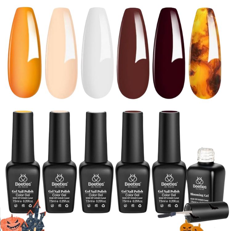 brown tortoise shell nail kit