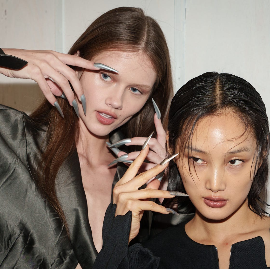 the best spring 2025 nail trends and manicure ideas from fashion week