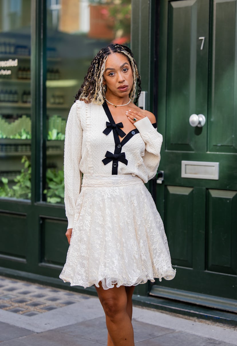 london fashion week spring/summer 2025 street style beauty 