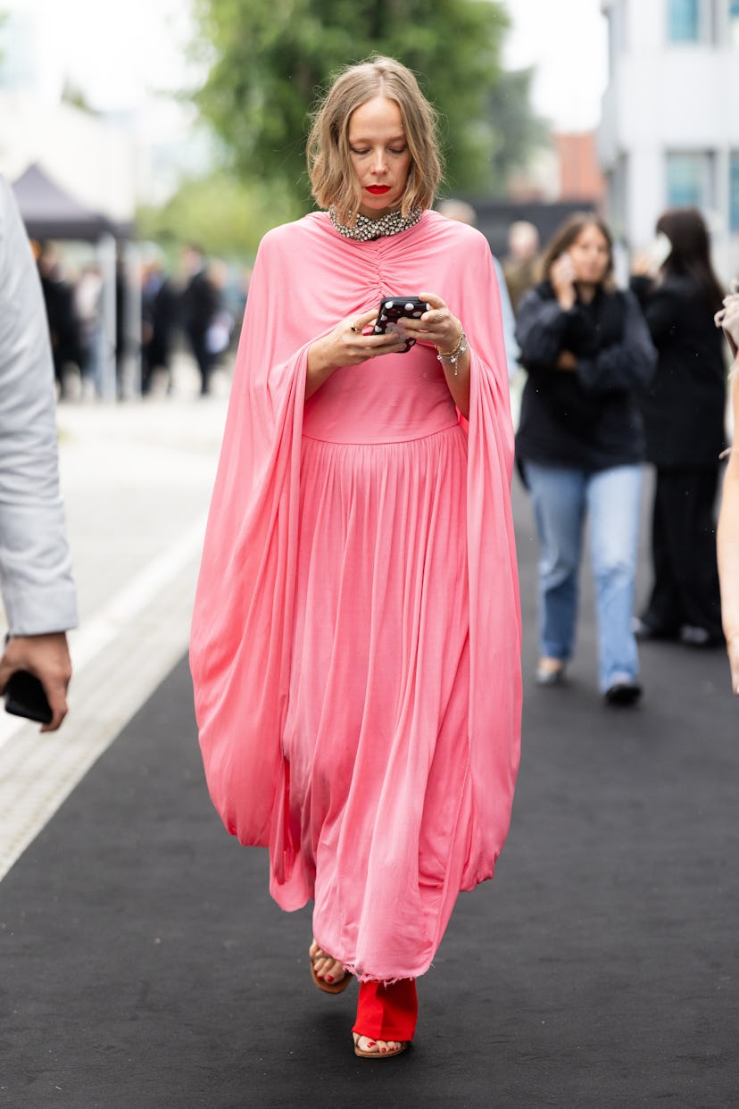 The Milan Fashion Week Spring/Summer 2025 Street Style