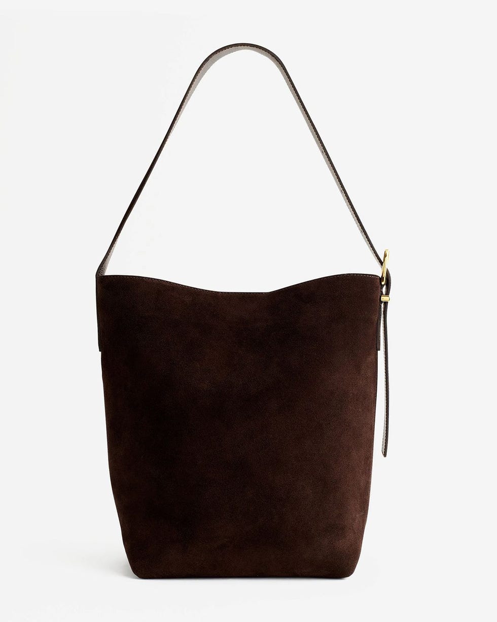 Suede Essentials Bucket Tote