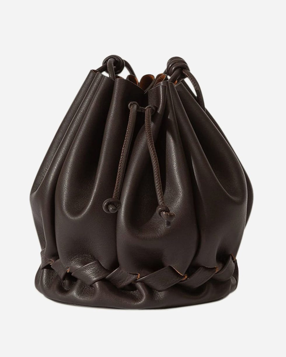 Molina Leahter Bucket Bag