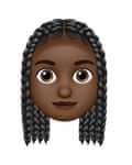 The braids emoji.