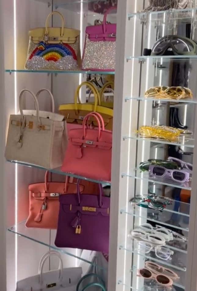 Image for article titled Cardi B Shows Off Her Insane Birkin Bag Collection and It's Something to See