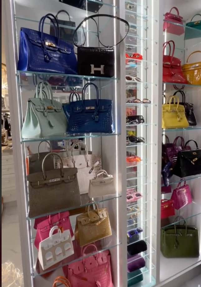 Image for article titled Cardi B Shows Off Her Insane Birkin Bag Collection and It's Something to See