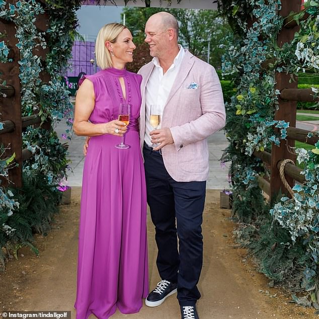 Zara Tindall is celebrated for her bold fashion choices, frequently experimenting with vibrant colours and dramatic silhouettes (pictured in May)