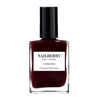 Nailberry L'Oxygene Nail Lacquer in Noirberry