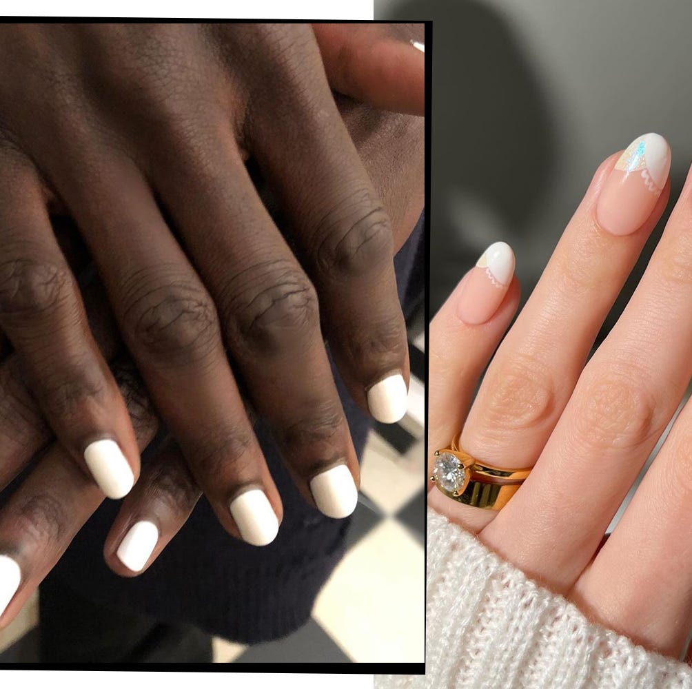 best white nail designs