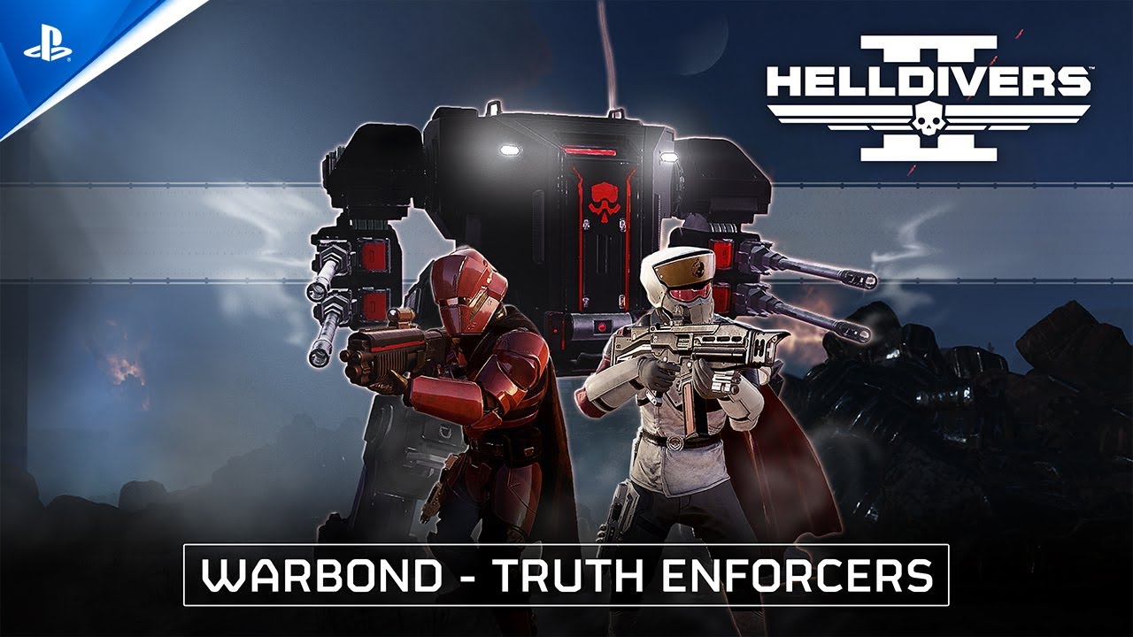 Helldivers 2 - Truth Enforcers Warbond | PS5 & PC Games - YouTube