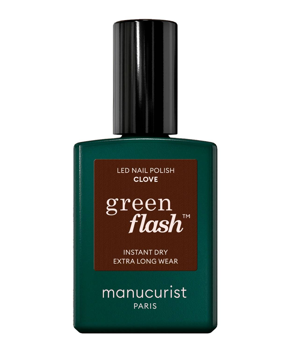 Green Flash LED Nail Polish in Clove