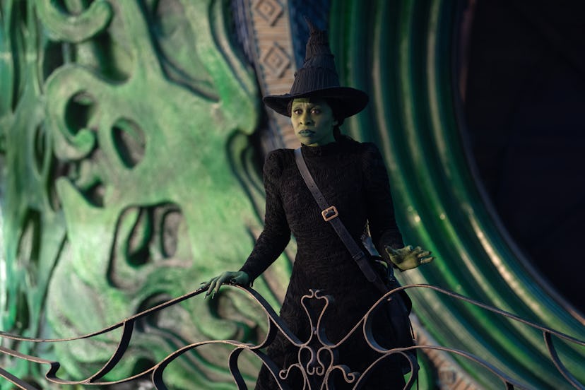 Cynthia Erivo shared her inspiration behind Elphaba's hair and nails.