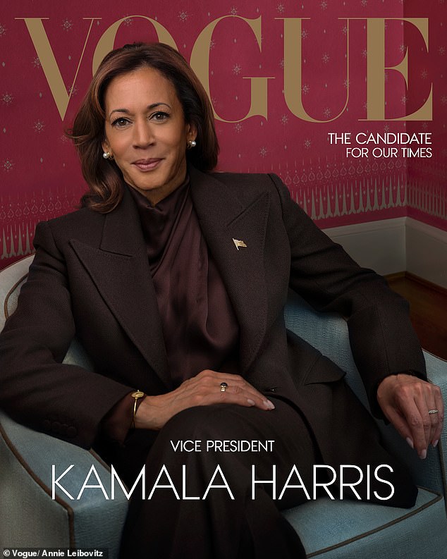 Her campaign paid those who worked on a feature in Vogue magazine a total of $69,000 – including hairstylist Bre Jaggers, makeup artist Marquita James and stylist Leslie Fremar