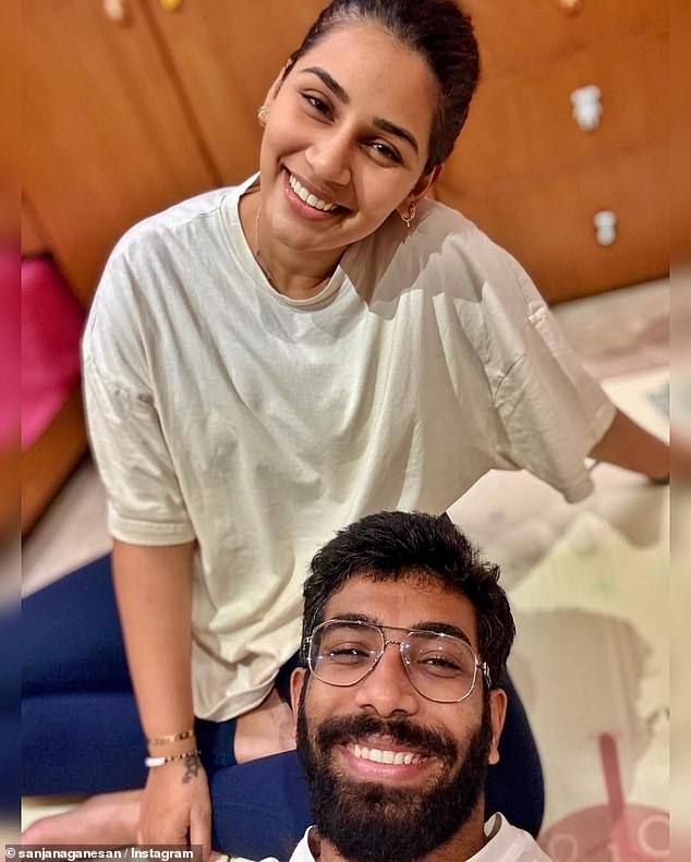 Indian captain Jasprit Bumrah is married to popular sportscaster Sanjana Ganesan who has a following of 1.6 million on Instagram