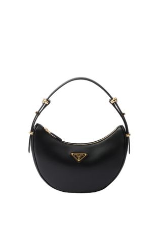 Prada Arqué Small Leather Shoulder Bag