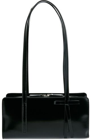 Recital Patent Leather Shoulder Bag