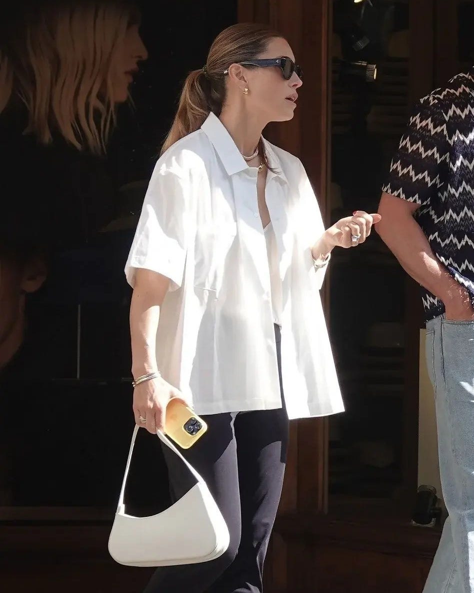 jessica biel aupen bag