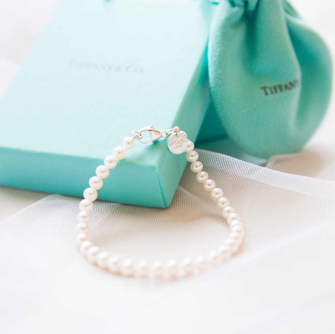 bridal pearl bracelet by tiffany co