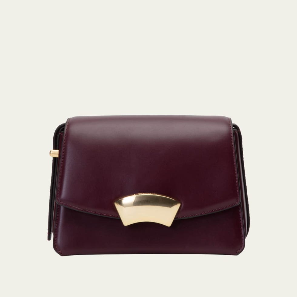 ID Flap Leather Shoulder Bag