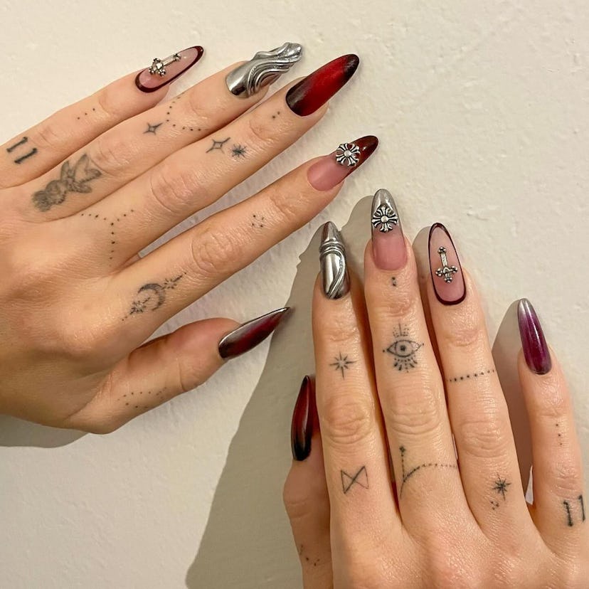 Megan Fox had a memorable manicure in 2024.