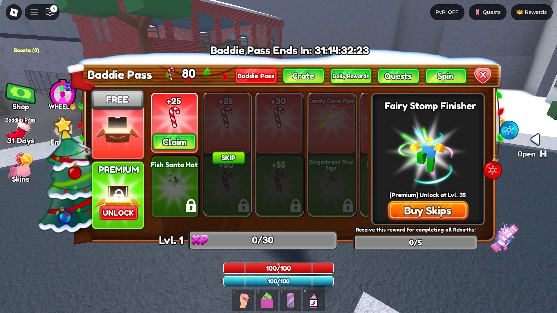 The Xmas Pass (Image via Roblox)