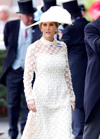 Sophie, Duchess of Edinburgh attends day two of Royal Ascot 2024 at Ascot Racecourse on June 19, 2024 in Ascot, England