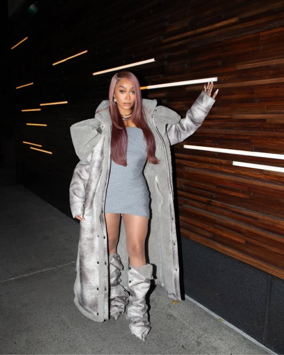 Lala Anthony Y Project Skims Flagship Opening 