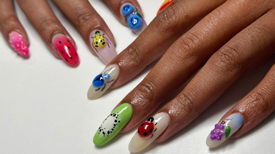 Madisen Clark fruit nails