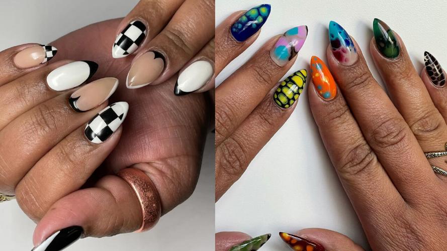 Madisen Clark nails collage