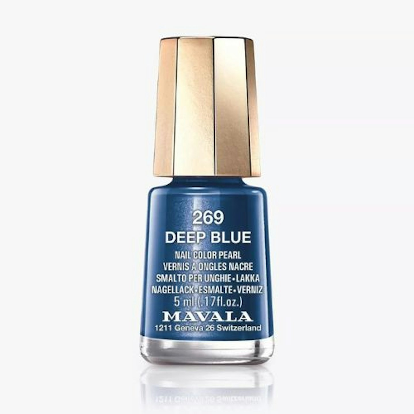 Mavala Mini Colour Nail Polish in 269 Deep Blue