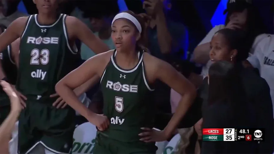 Reese was ejected late in the second quarter