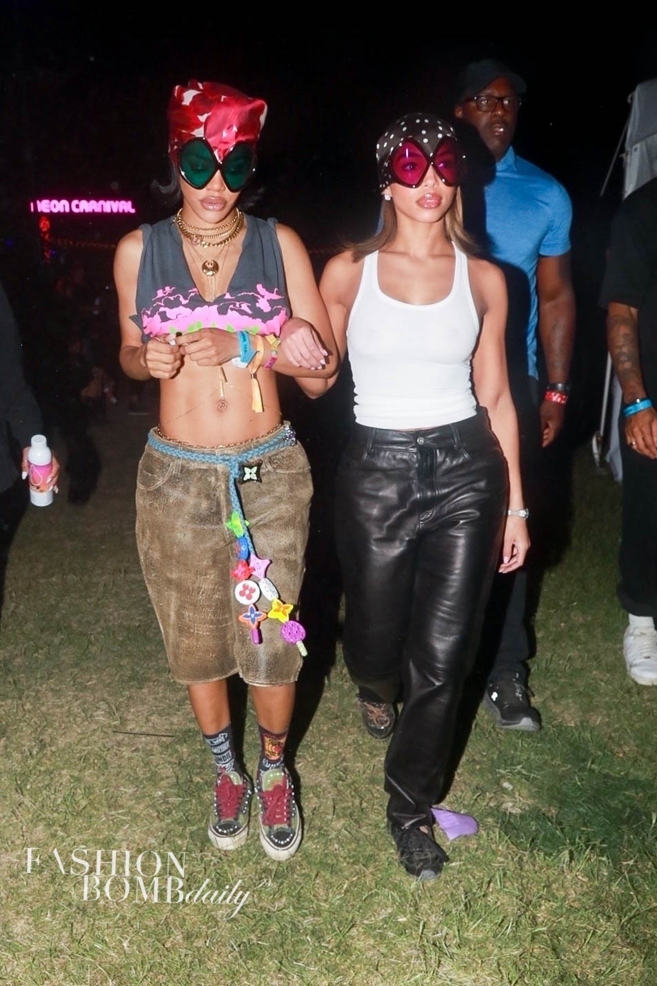 5 Coachella Weekend 1 Highlights Teyana Taylor And Lori Harvey In Prada Runway Sunglasses Cardi B In Revolve Atelier Karrueche And More