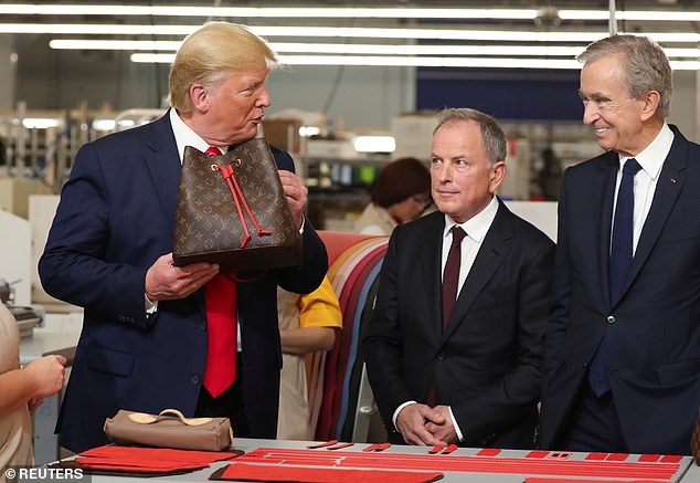 Six years ago, LVMH's billionaire CEO Bernard Arnault and President Donald Trump cut the blue ribbon on a factory in rural Texas that would make designer handbags for Louis Vuitton